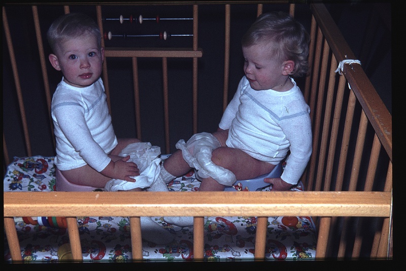 03.Delft feb 1965 Brigitte,Marion.JPG